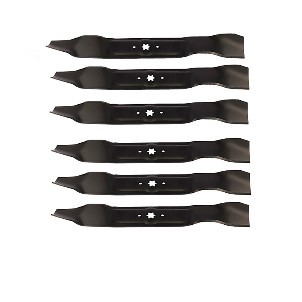 Qty 6: Mulching Blade
 Fits Craftsman Replaces SPM214685078