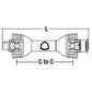 Complete Driveline Fits 5030 5040 6020 6030 6040 7020 7030 7040 8030 8040 948860