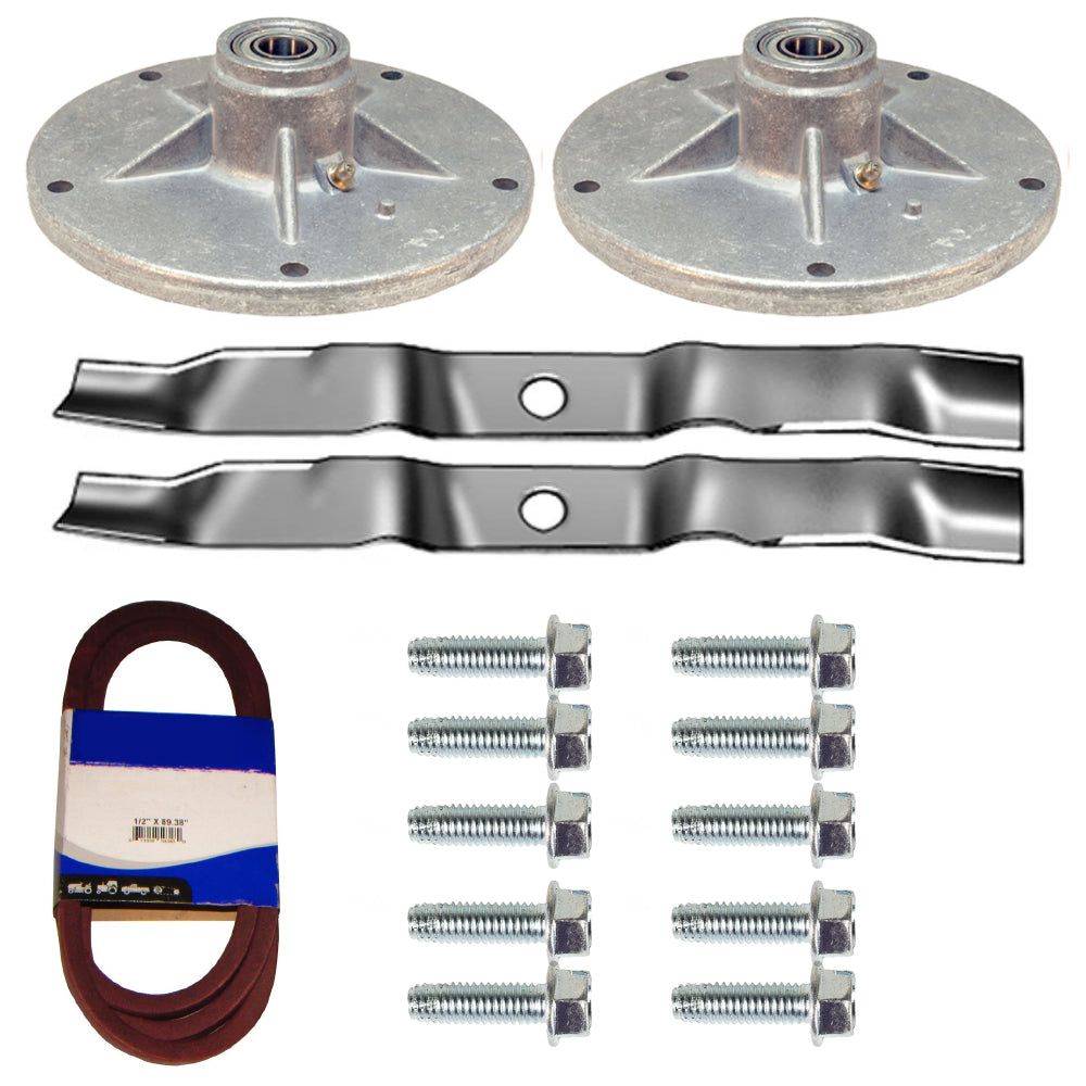 42" Deck Kit fits Murray Spindle 2925 Belt 37x88 Blades 6476 Bolts 9469