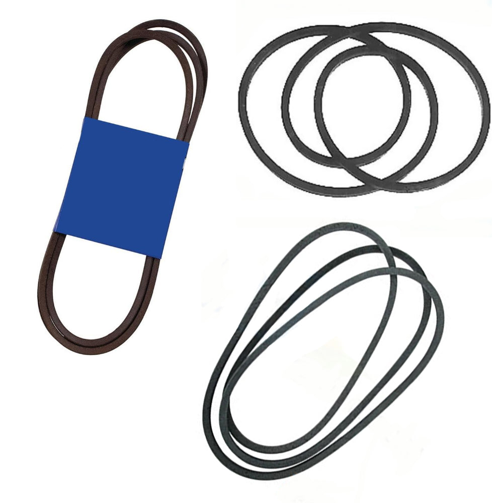 3 Piece Deck and 2 Drive Belt Kit Fits Toro Replaces 112-0301 Made with Aramid