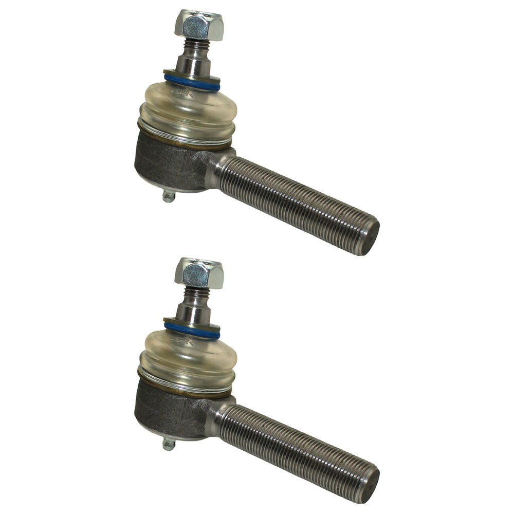 TWO Tie Rod Ends Front Drag Link Fits Ford 230A 231 233 333 530A 600 601 800 801