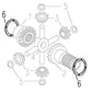 S.66270 Washer, Thrust, 957E4228 Fits Case IH