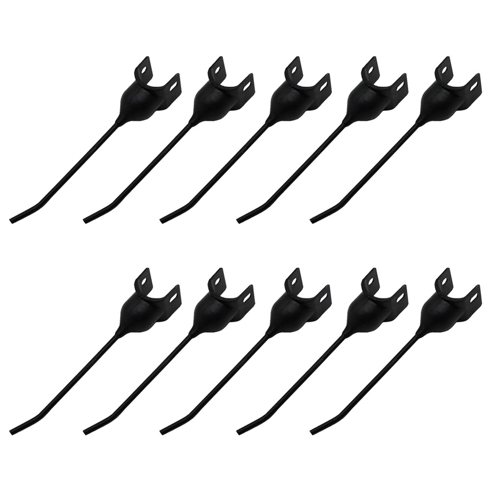 (10) - Rubber Rake Teeth Fits Ford New Holland 56 57 256 & 850612