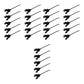 Rubber Rake Tooth - 25 Pack Fits John Deere AE24953 Fits New Holland 65609