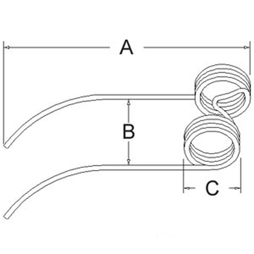 Baler Tooth Fits Vermeer Replaces 4059-001