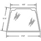 97290C1 Cab Front Windshield Glass Fits Case IH 580 570LXT 580L 580K 580M