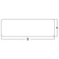 Cab Glass - Rear Lower Window Fits Case IH 685 4230 695 4240 3220 595 4210 895