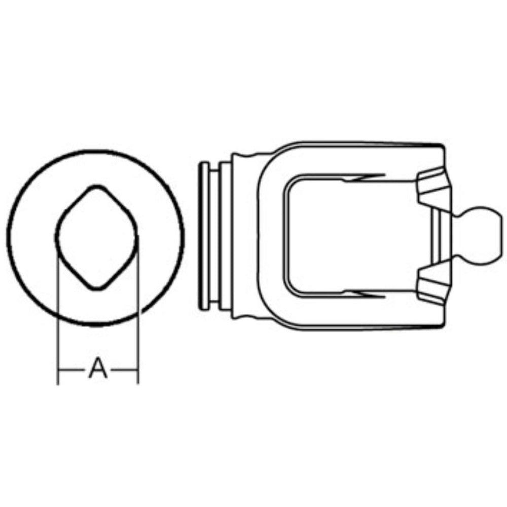 A-172-201-AI INNER TUBE YOKE