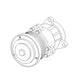 9824775 Tractor AC Compressor Serpentine Pulley W/ Clutch Fits Ford New Holland