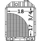 9828737 Radiator Fits Ford L553 L555