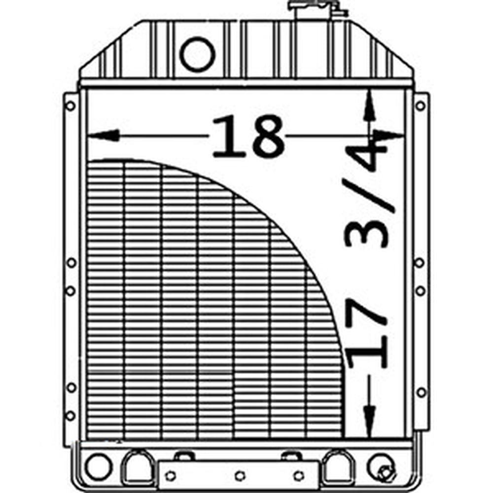 9828737 Radiator Fits Ford L553 L555