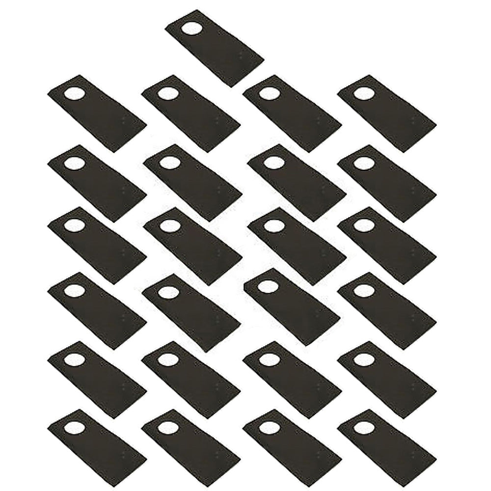 Qty 25: Right Hand Disc Mower Blade Fits Universal Products Replaces 9847683
