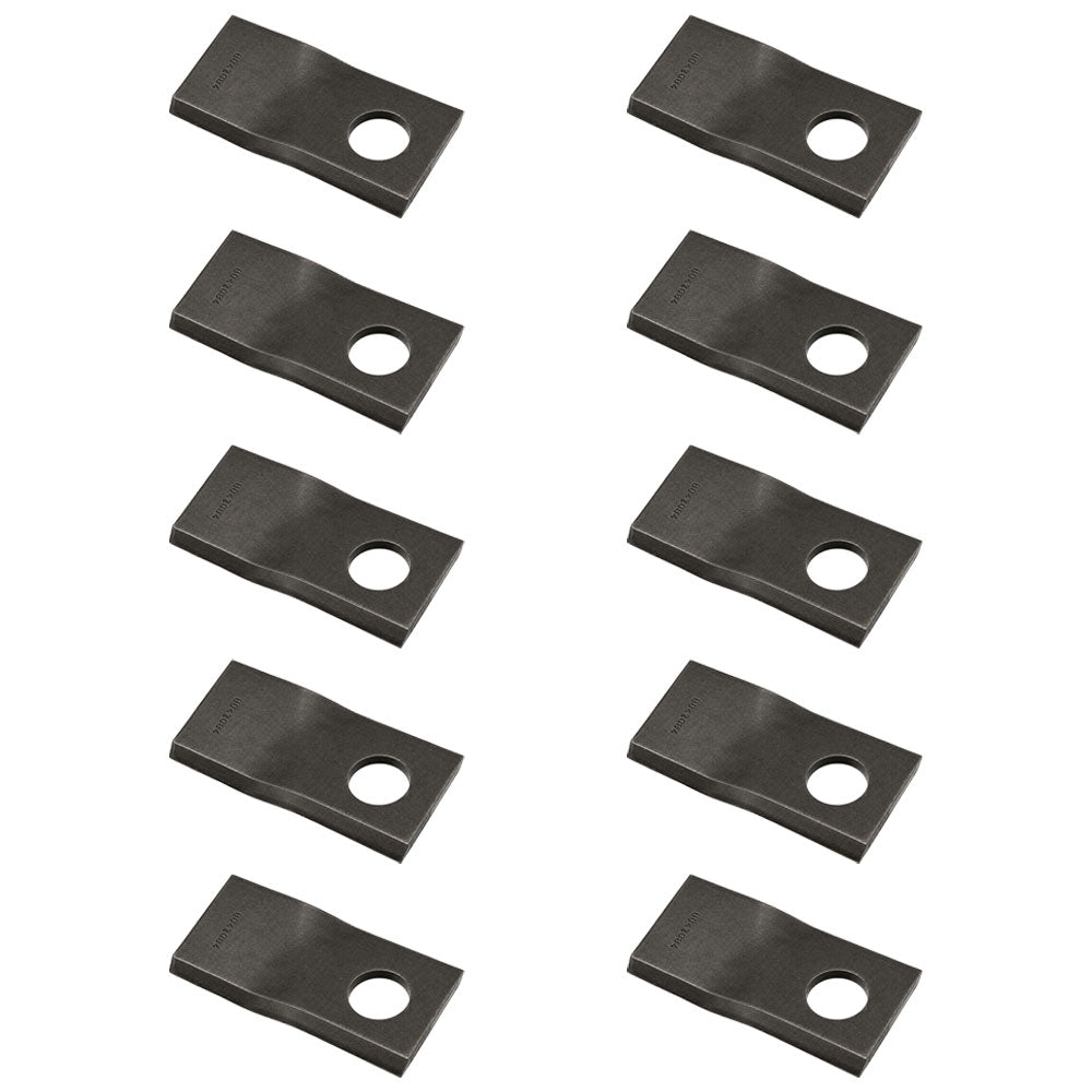 Qty. 10 Disc Mower Blade Fits Case/International Harvester Replaces 9847684