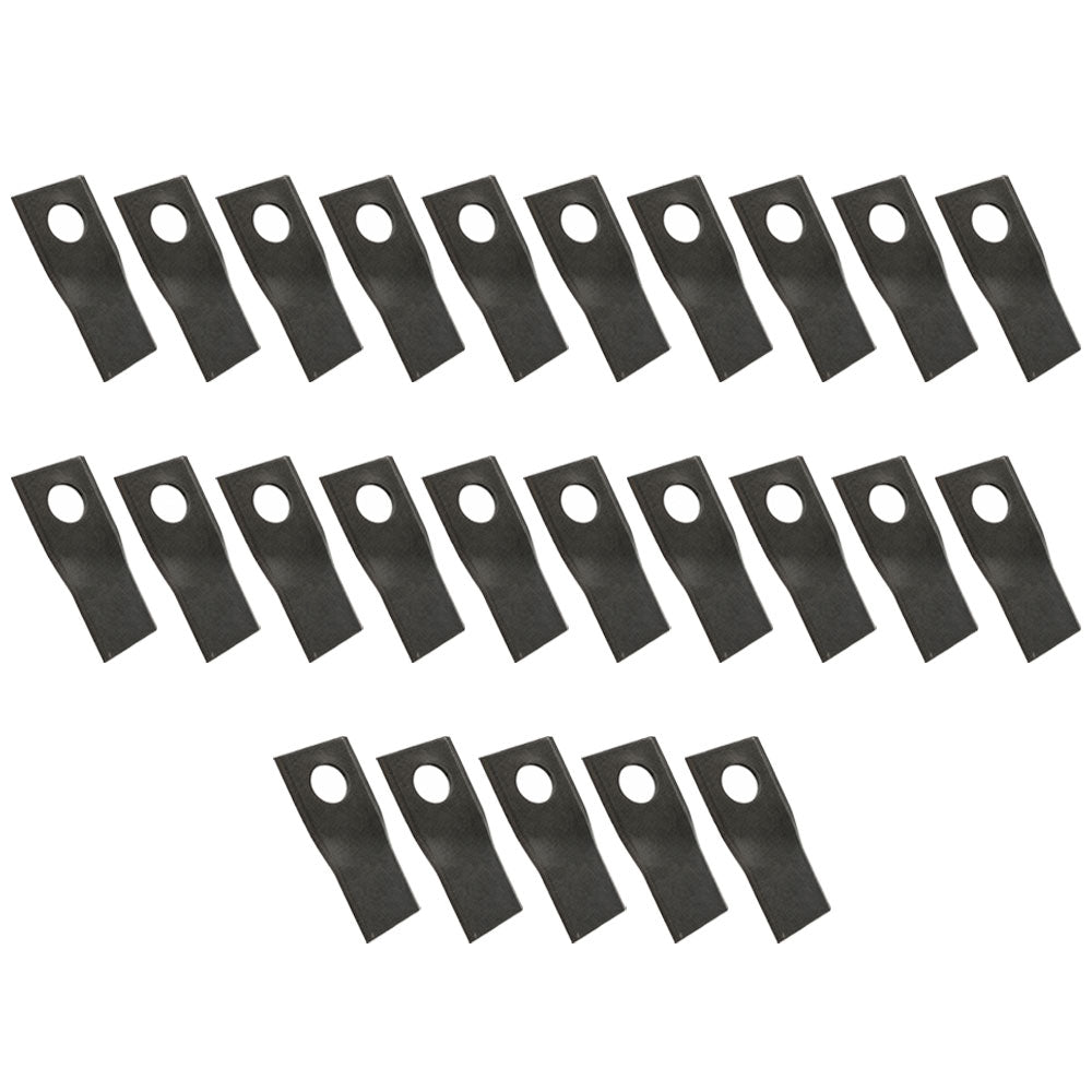 9847684 Pack of 25 LH Blades Fits Case-IH Disc Mower Models MD72 +