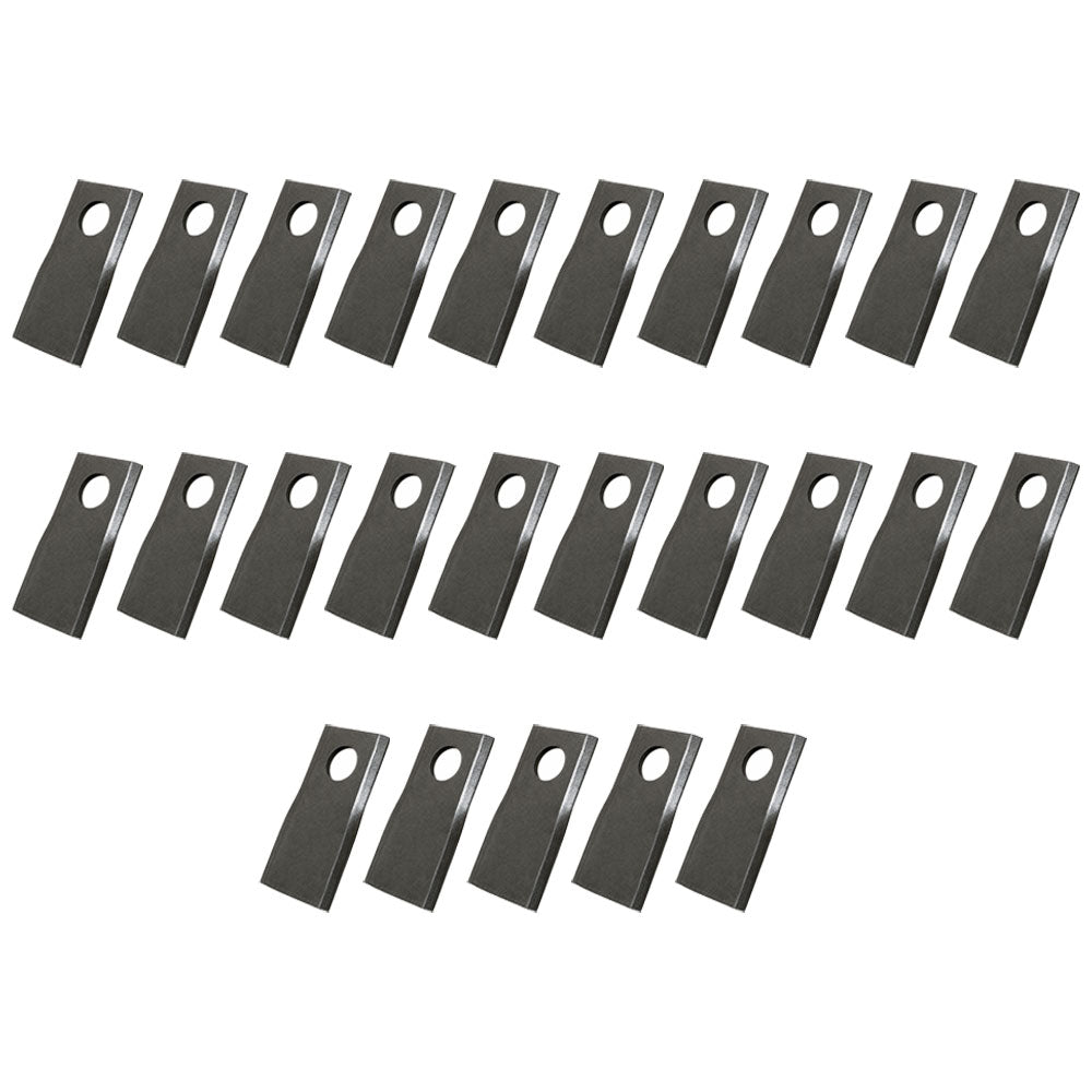 9847684 Pack of 25 LH Blades Fits Case-IH Disc Mower Models MD72 +