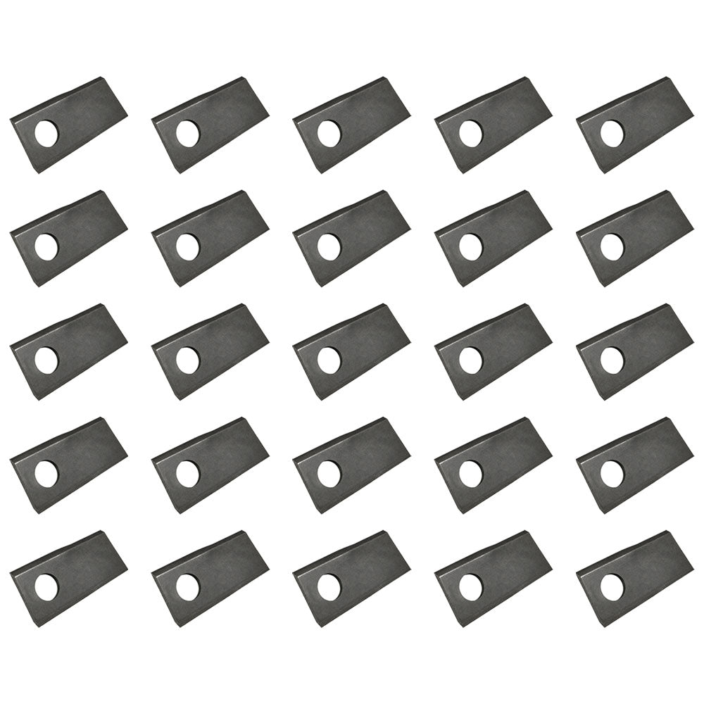 9847684 Pack of 25 LH Blades Fits Case-IH Disc Mower Models MD72 +