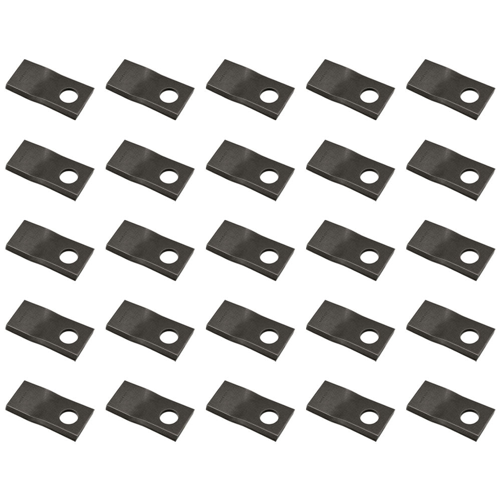 9847684 Pack of 25 LH Blades Fits Case-IH Disc Mower Models MD72 +