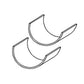9N3517 steering sector gear half round bushings Fits Ford