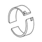 Connecting Rod Bearing (.020") Fits Ford Replaces 9N6211G