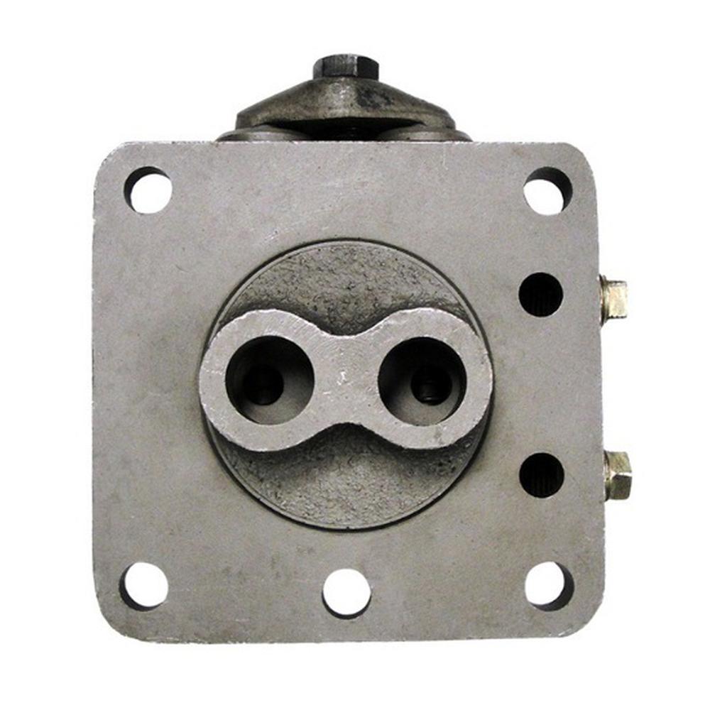 181074M91 RH Hyd. Pump Valve Chamber w/ Valves Fits Massey Ferguson