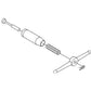 HYDRAULIC CONTROL VALVE W/ HANDLE Fits Massey Ferguson MF TE-20 TEA-20 TED-20