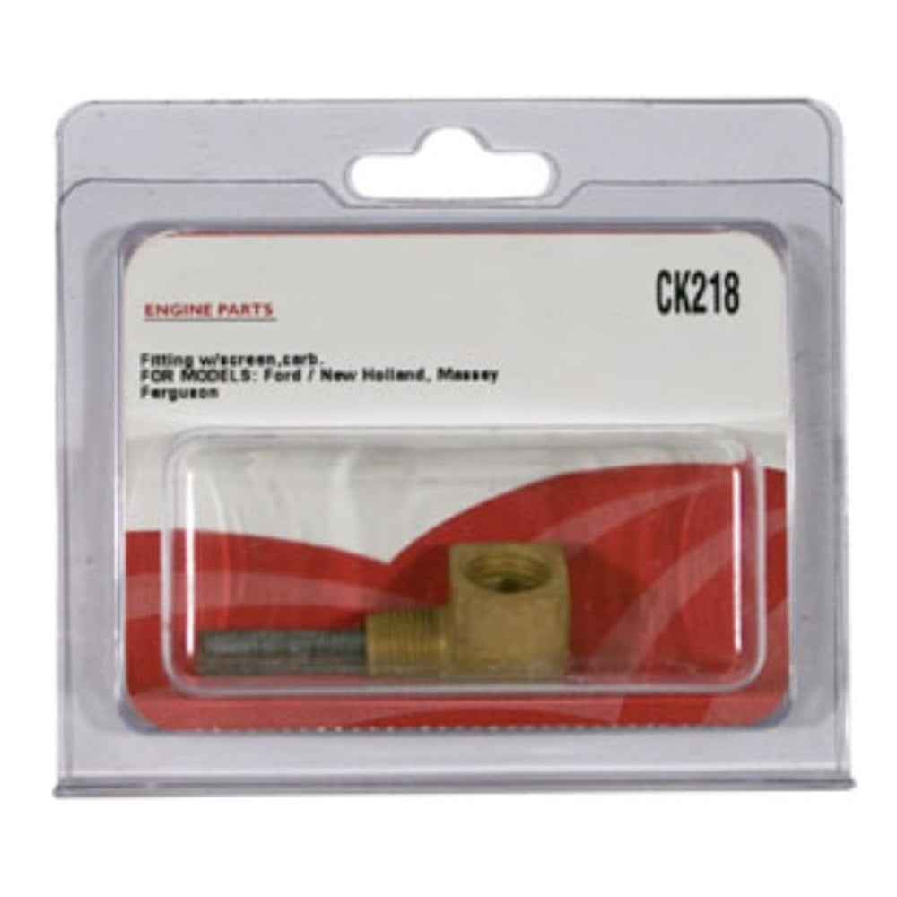 Carburetor Elbow & Strainer Fits Cockshutt Replaces 9N9553