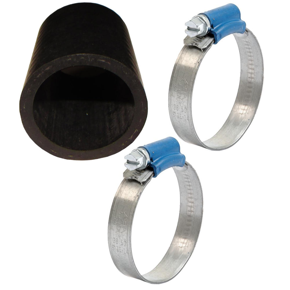 Air Cleaner Hose with (2) Hose Clamps Fits Ford/New Holland Replaces 60-8287