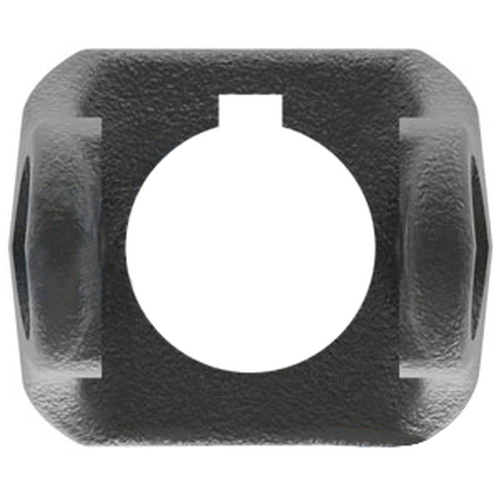 A-D108020E-AI Implement Yoke, Round Bore 1 1/4" w/ 5/16" Keyway & Set Screw