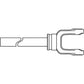 A-10003560-AI Yoke & Shaft Assembly 1 3/16"  Square Shaft