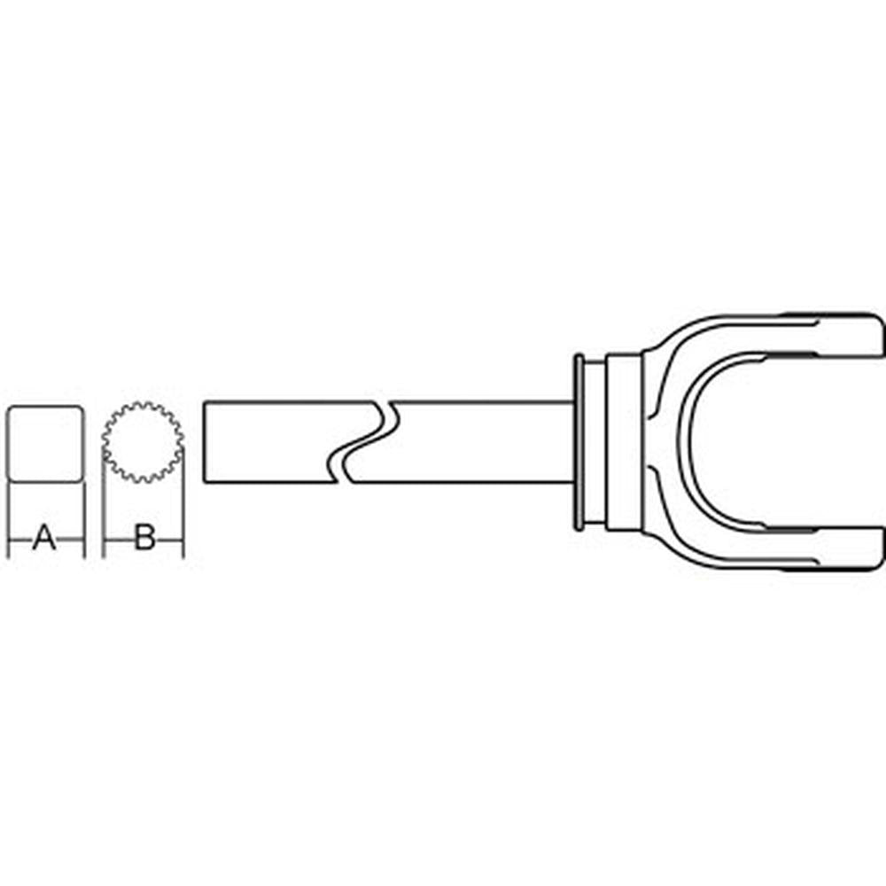 A-10004448-AI - Yoke & Shaft Assembly
