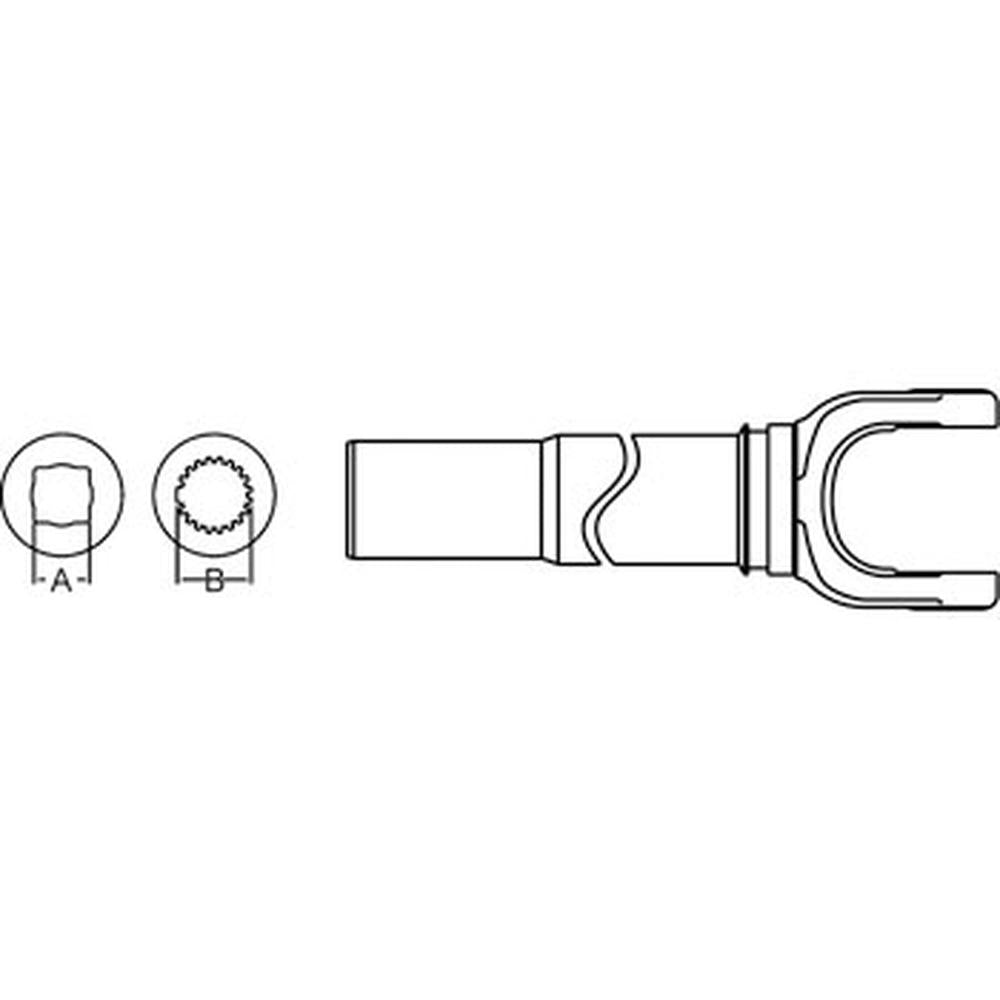 A-11004448-AI Yoke, Tube & Sleeve Assembly