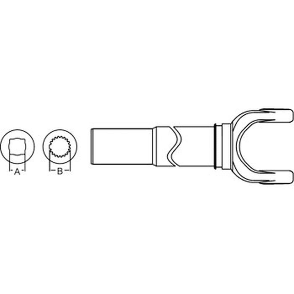 A-11005548-AI Yoke, Tube & Sleeve Assembly
