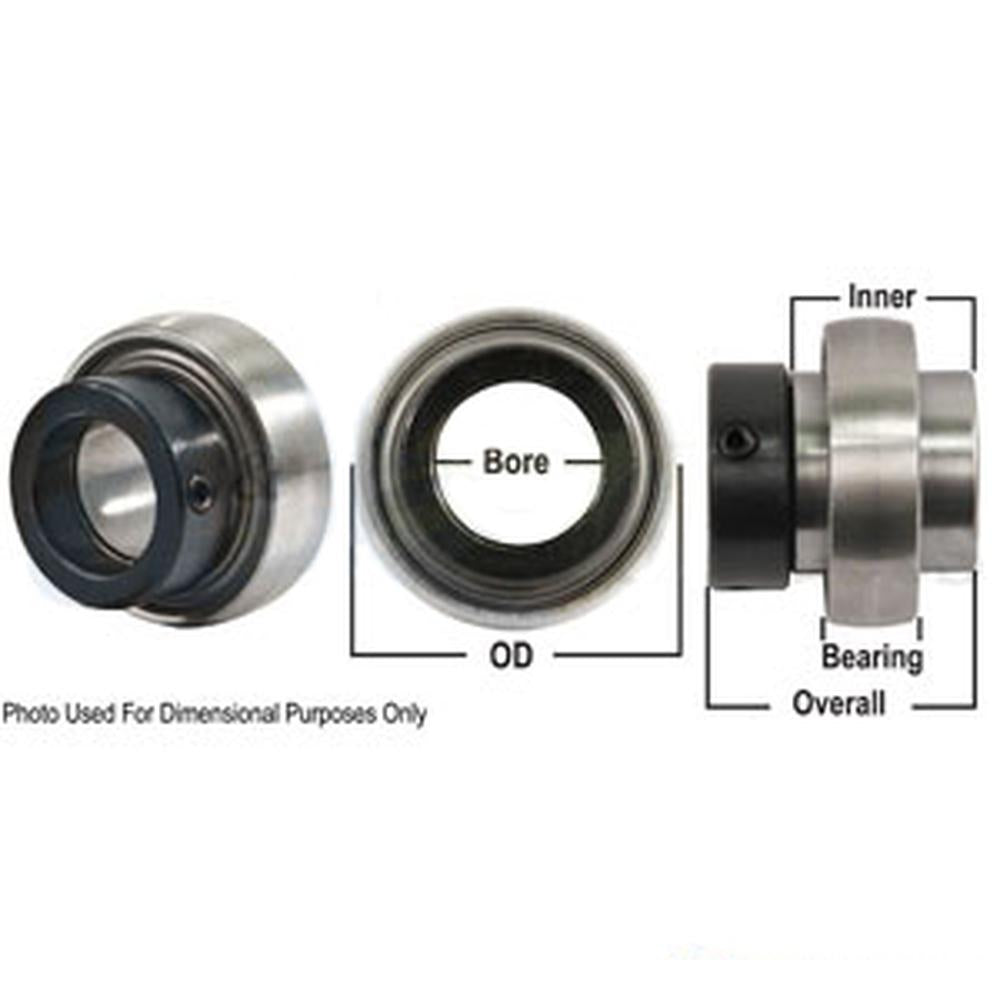A-1102KRRB-P-AI Bearing, Ball; Spherical W/ Collar, Non-Relubricatable