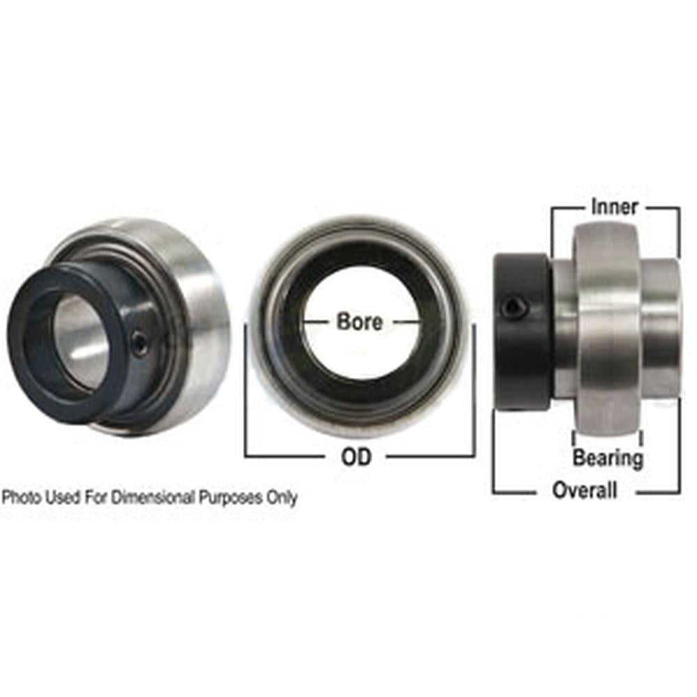 A-1203KPPB4-P-AI Bearing, Ball; Spherical W/ Collar, Pre-Lube
