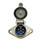 A-121645C1-AI Socket, Implement Lights, 7 Pin (North America)