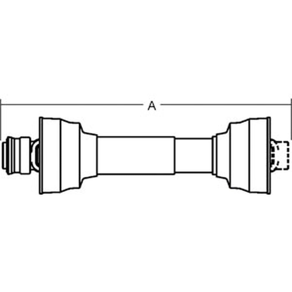 A-14001248-AI Domestic Shaft Less Implement Yoke