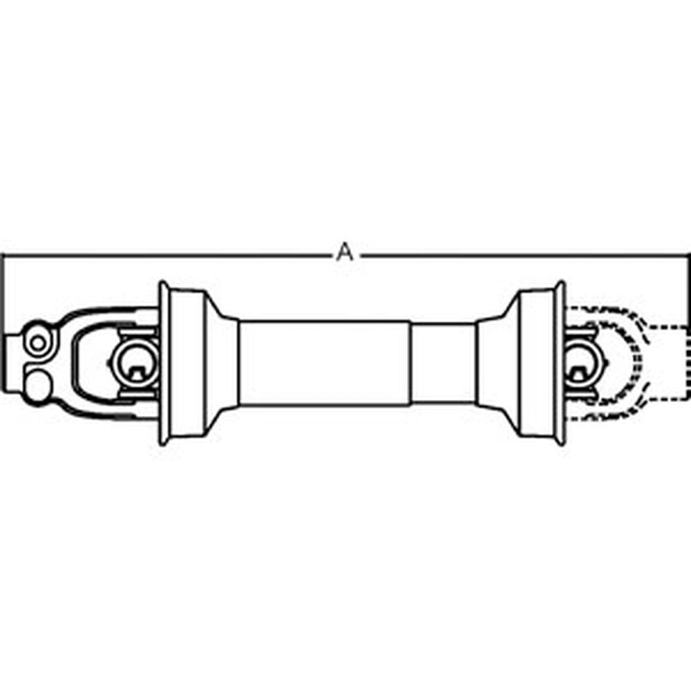A-14003535-AI Domestic Shaft Less Implement Yoke