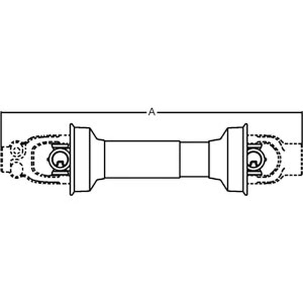A-14055558-AI Domestic Shafts w/o Yokes