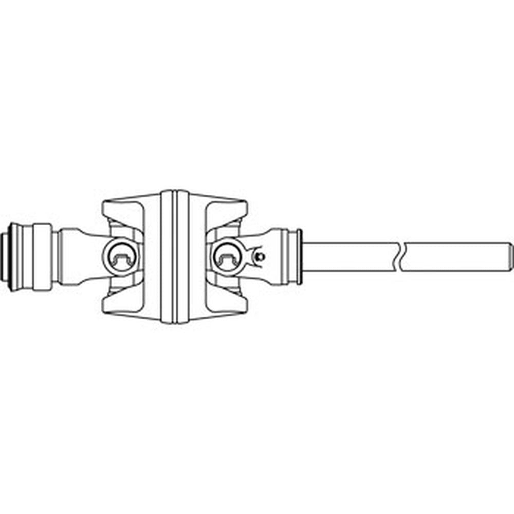 A-15505806-AI Driveshaft, 80ï¿½ CV Joint & Half Shaft