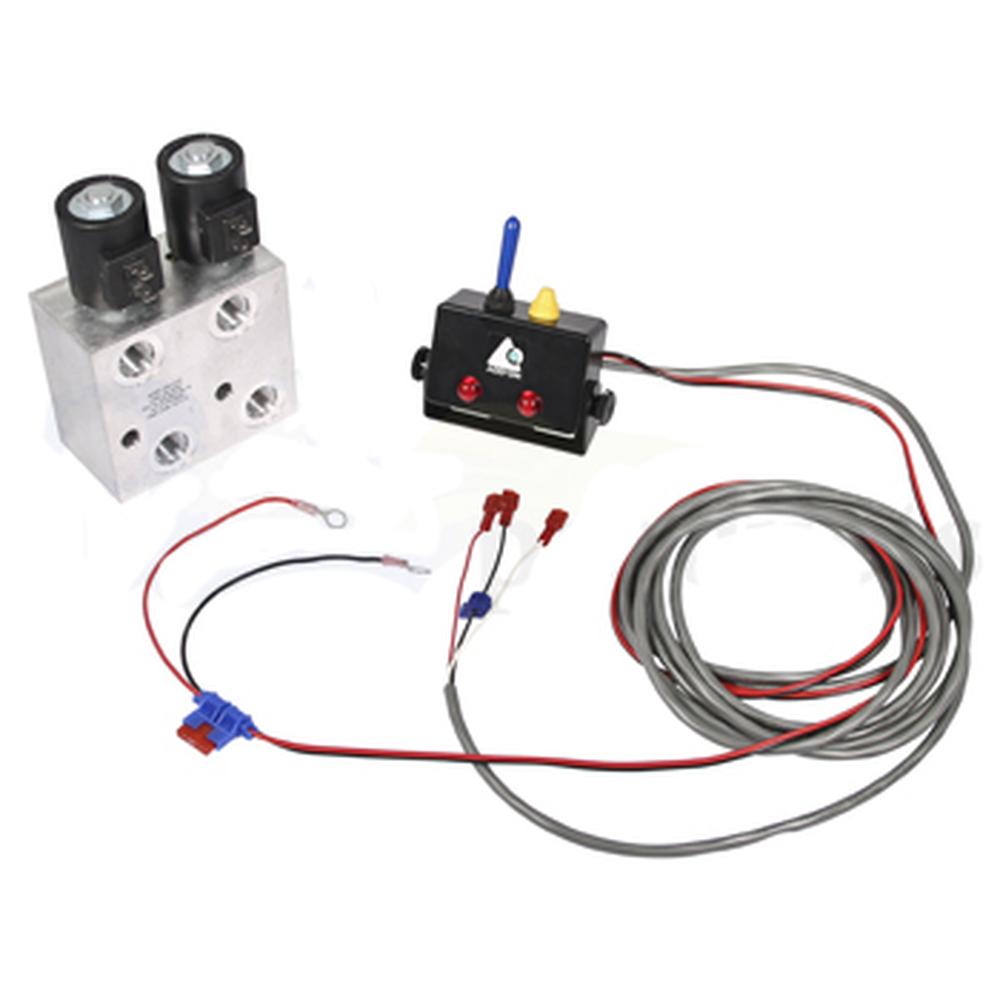 A-18550-AI Hyd. Multiplier, 2 Circuit Switchbox w/o Couplers, 12VDC