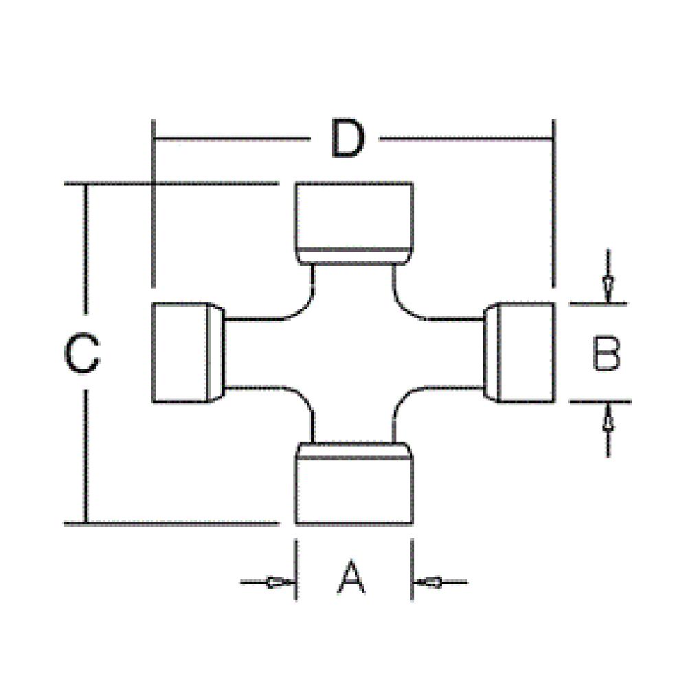 A-201-8474-AI - Cross & Bearing Kit (Extended Lube)