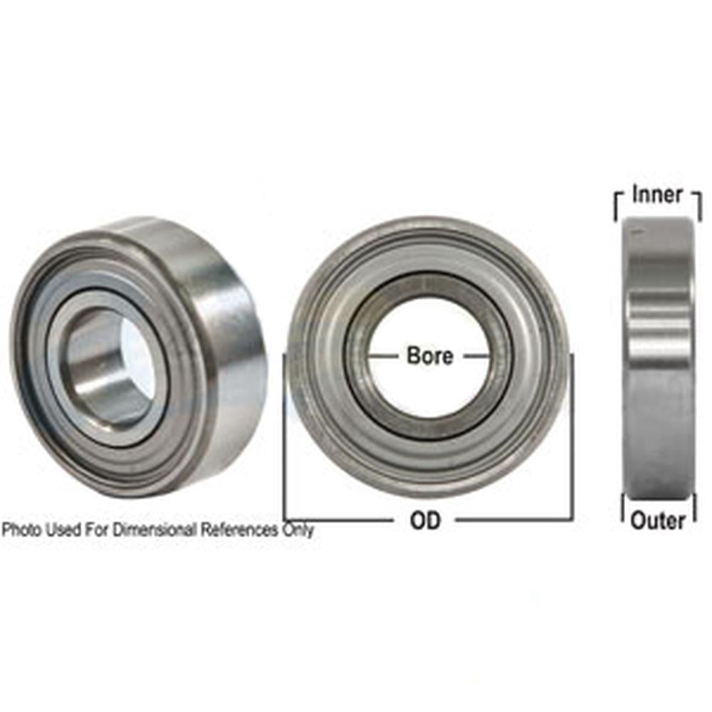 A-204RR6-I Ball Bearing Cylindrical Roudn Bore Fits Case-IH