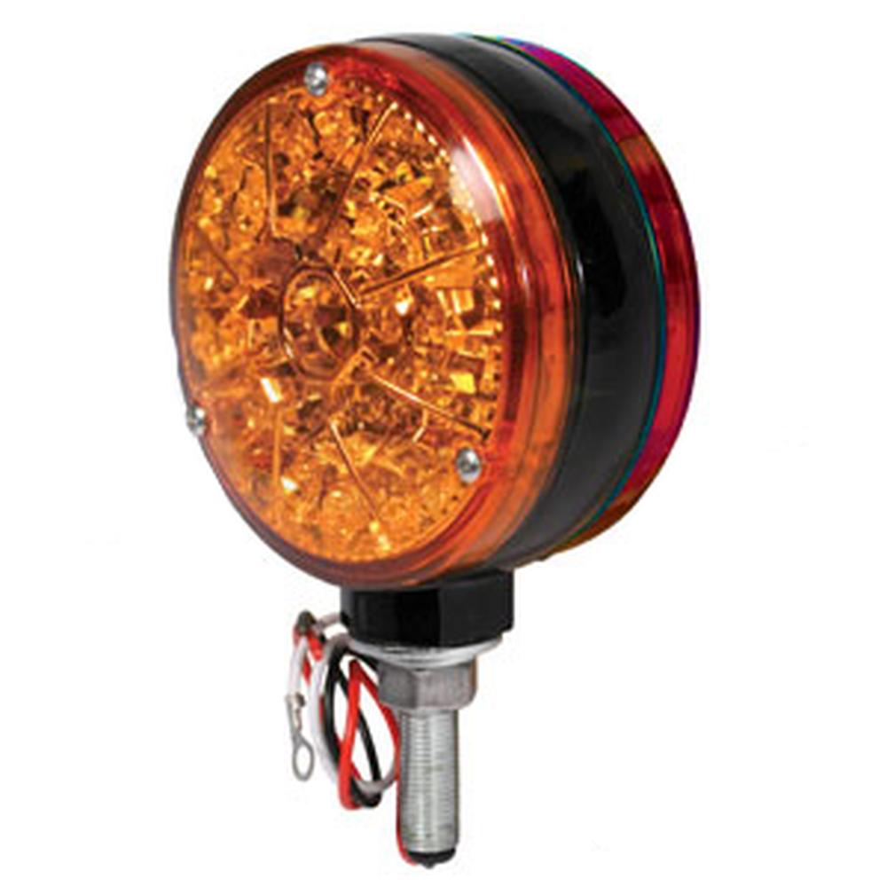 A-28A45-AI - Safety Light; Red / Amber, LED, 12 Volt