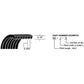A-360J16-AI - Micro-Rib V-Belt (36.0")