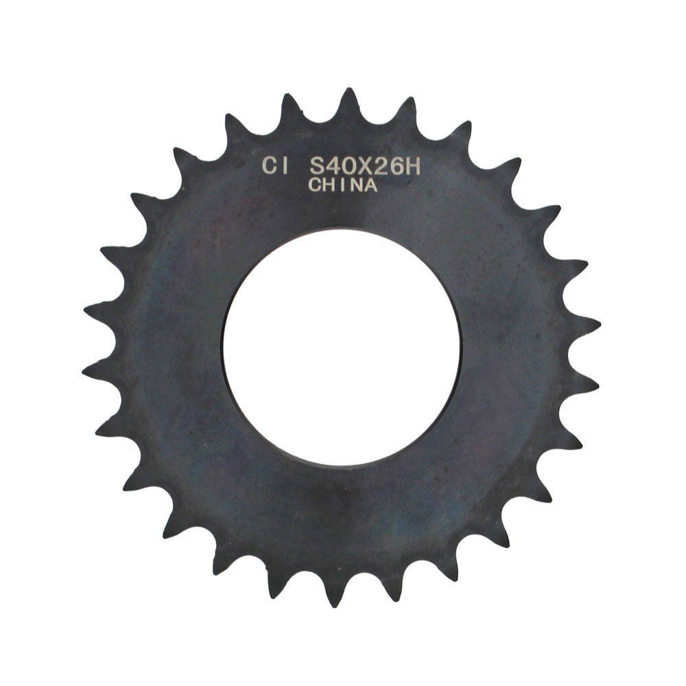 Weld On Sprocket for #40 Roll Chain 40X26 Used On X Series Weld On Hubs 26 Teeth