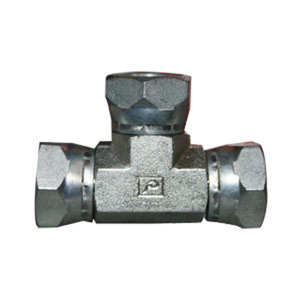 A-43B25-AI Female NPSM Swivel to Female NPSM Swivel X Female NPSM Swivel Adapter