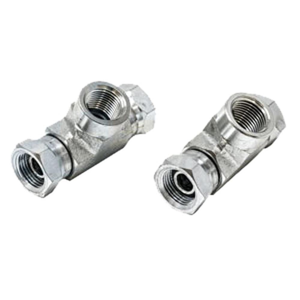 A-43B32-AI Female NPSM Swivel to Female NPSM Swivel X Female NPT Adapter