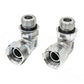 A-43B44-AI 90ï¿½ Female NPT Swivel X Male ORB Adapter
