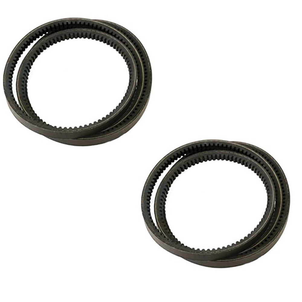 Set of Two Clutch Drive Belts 5022575 Fits Ferris IS5000Z IS5100Z IS5100ZC33D61