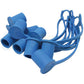 5209-4M-BU-P Set of 10 Blue Dust Caps 1/2"